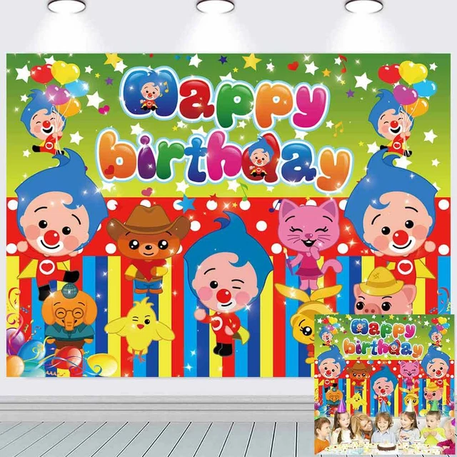 Piñata Plim Plim Happy Birthday