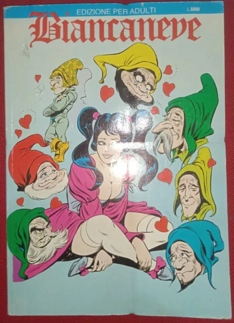 Biancaneve di Frollo, fumetto erotico vintage 1988 EDIFUMETTO - A4