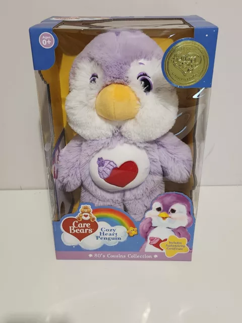 Cozy heart penguin plush shop