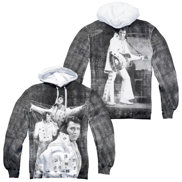 Elvis "Legendary Performance" Double Sided Hoodie or Long Sleeve T-Shirt