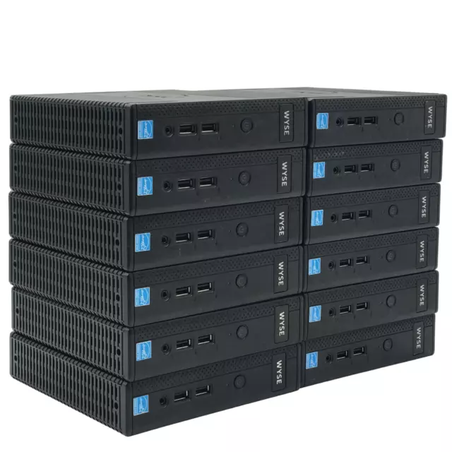 JobLot 12x Dell Wyse DX0D Thin Client USFF PC AMD G-T48E 2GB RAM DDR3 8GB SSD