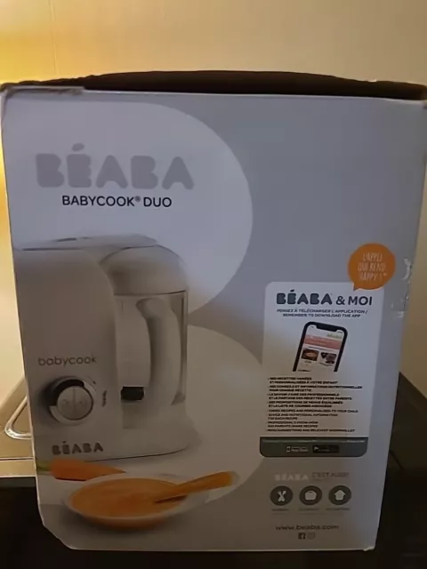 Fabricante de alimentos para bebés BEABA Babycook Duo 4 en 1 2