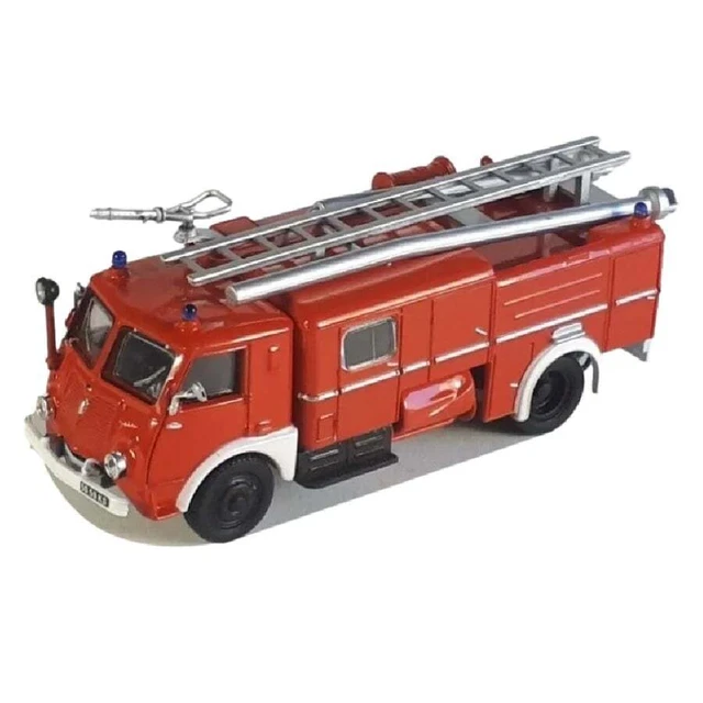 Camion De Pompiers Peugeot P4 Solido 1:43 - Modèle Diecast En Métal - Occasion