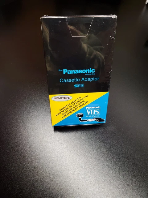 Adattatore Per Videocamere VHS-C E SVHS-C | Cassetta Motorizzata Per VHS Standard | Originale Sigillato