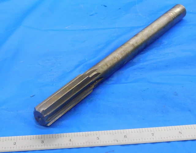 0.8755 Od Hss Chucking Reamer 10 Flute .8755 7/8 .8750 +.0005 Oversize