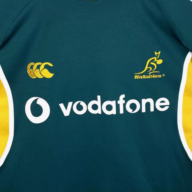 Maillot Rugby Australie Wallabies Domicile Vintage Canterbury 3