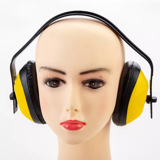 Ear Protector Plastic Anti-shock Headphones Noise Reduction Soundproof Earmuf Sp