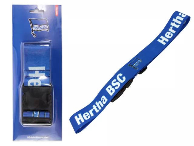 Kofferband Hertha BSC Berlin Alte Dame 180 x 5 cm Original Fanartikel Gepäckband