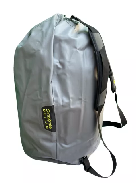 New SAMSONITE OUTLAB SLOTH XL Super Fabric Waterproof Bag Backpack Grey