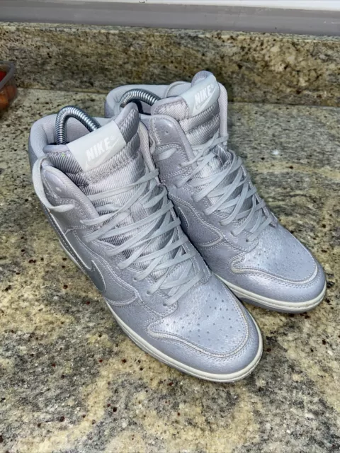 Nike dunk sky donna argento outlet