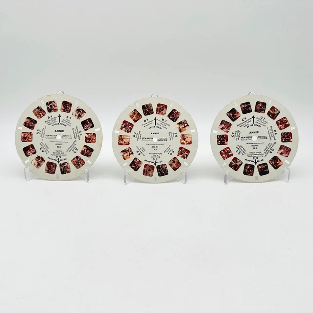 Les Entrechats View Master 3D Set 3 Disques Neuf Sous Blister France