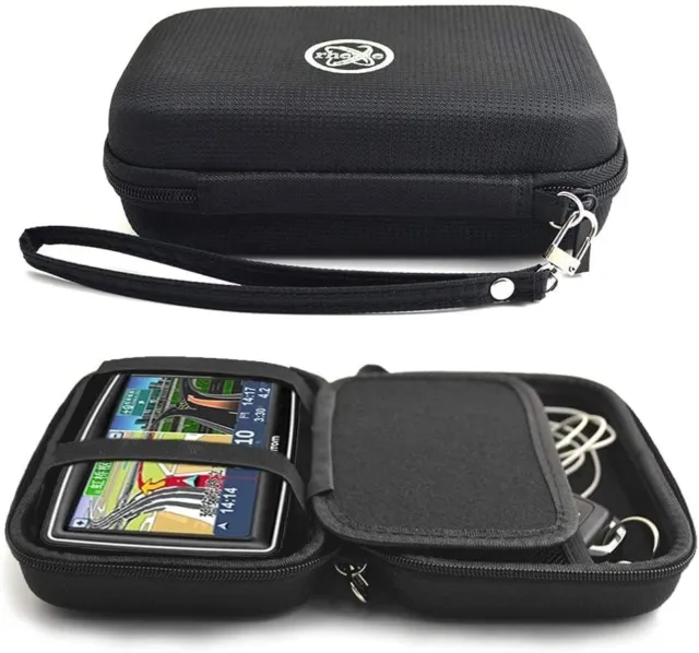 Hard Carry Case For Garmin Camper 770 LMT-D 760 DezlCam Dezl 780 785 770 Black