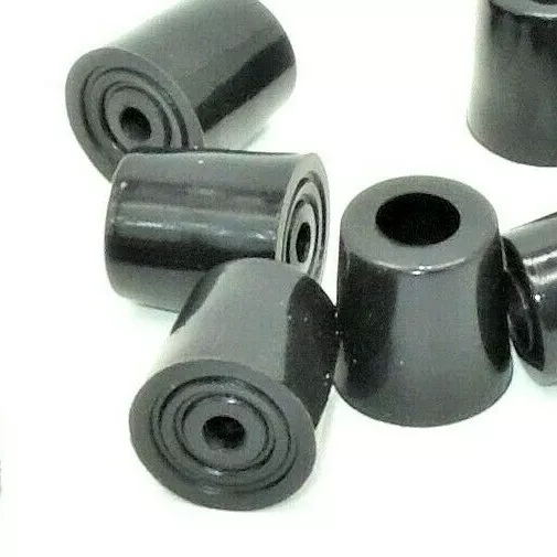 3/4” x 3/4” D X H Rubber Feet w Recessed Washer   Bumpers  Various Package Sizes