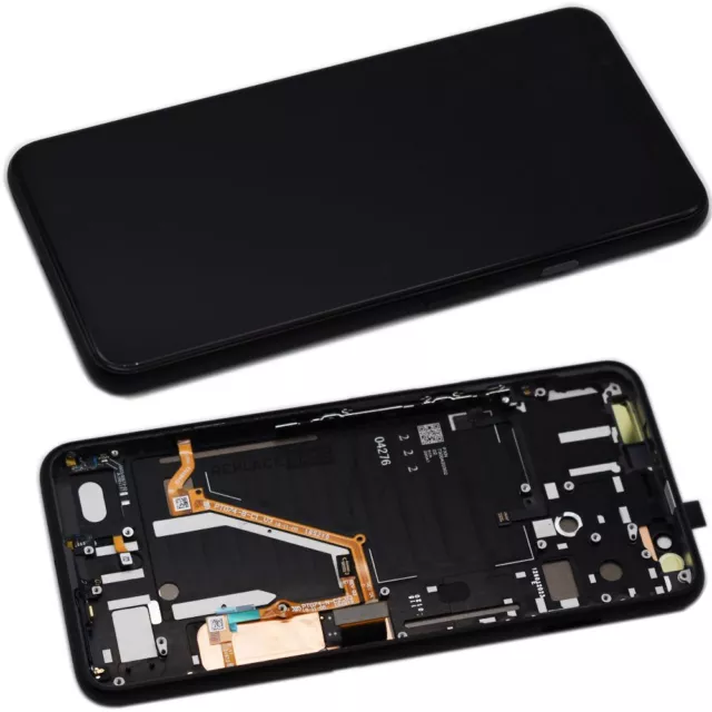 OLED Touch Screen For Google Pixel 4 XL Replacement Assembly Frame Repair Black