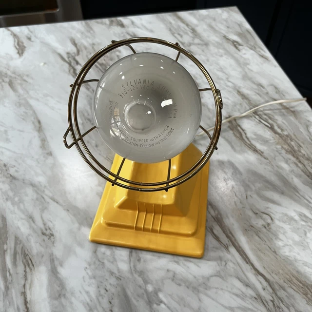Lámpara de sol vintage McM SYLVANIA RSM/H 1981 CON TEMPORIZADOR PROBADA LÁMPARA SOLAR