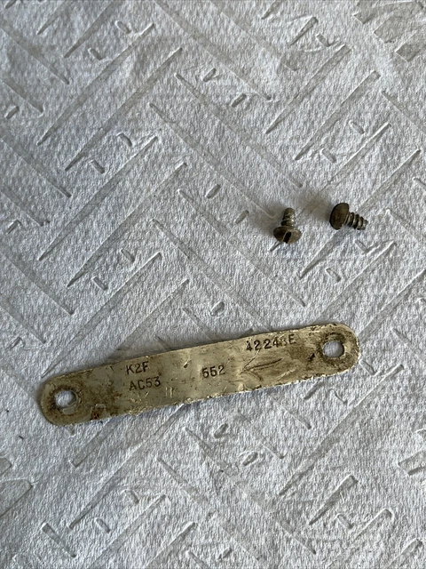 VINTAGE LUCAS K2F MAGNETO LABEL MAGDYNAMO BSA NORTON ARIEL J.A.P RUDGE ...