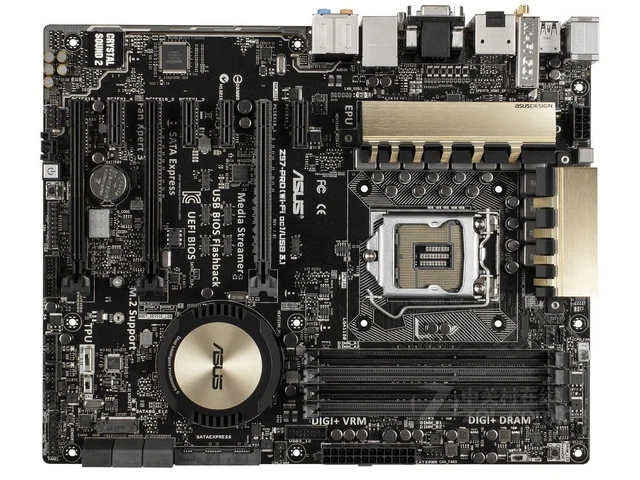 Z97 P FOR ASUS Z97-PRO WIFI AC USB3.1 motherboard Z97 LGA1150 DDR3 32G ATX ...