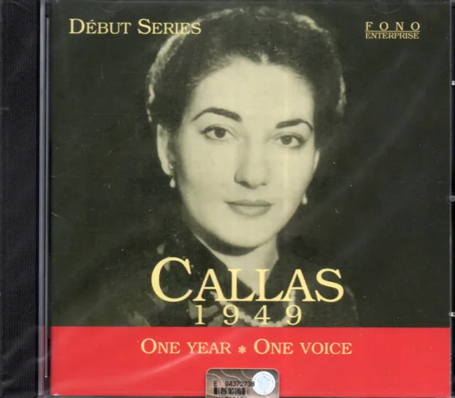 Vincenzo Bellini/Giuseppe Verdi/Giacomo Puccini One Year,One Voice 1949 (CD)