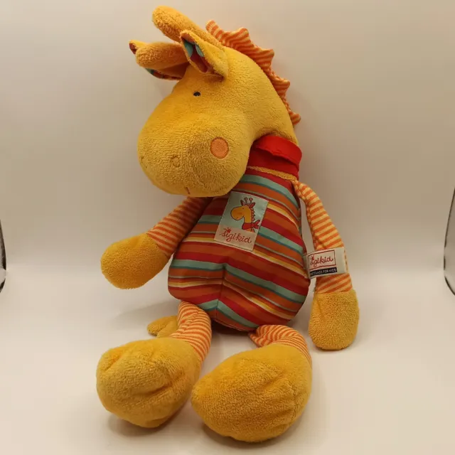 Sigikid Giraffe Gigi orange gestreift ca 43 cm groß TOP Plüsch Stofftier Kuschel