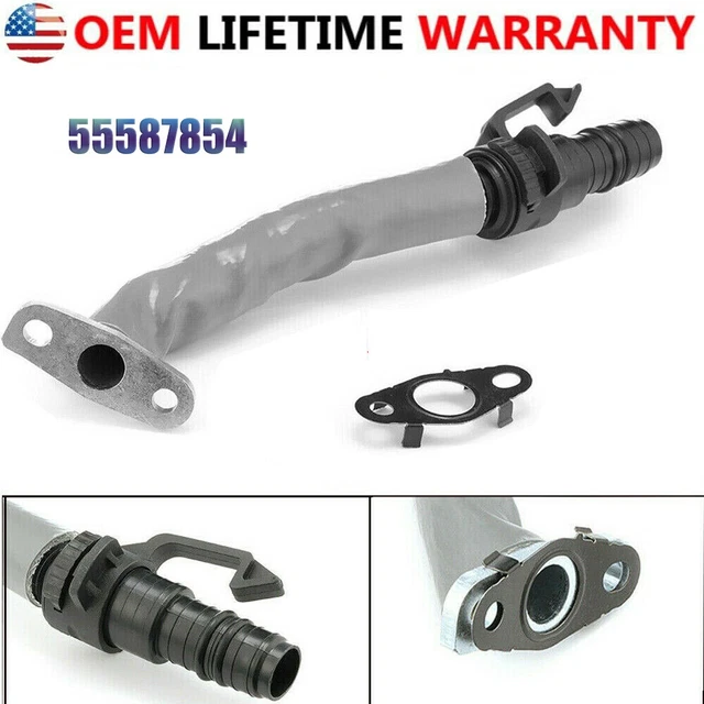 55587854 TURBO OIL Return Pipe Tube Turbocharger Hose for Chevy Cruze