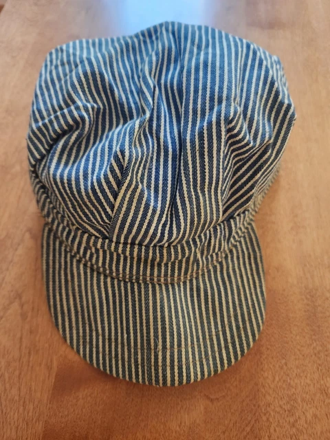 Vintage Train Coal Miners Hat