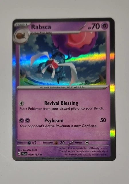 RABSCA - 099/193 - Reverse Holo - Paldea Evolved PAL - Mint