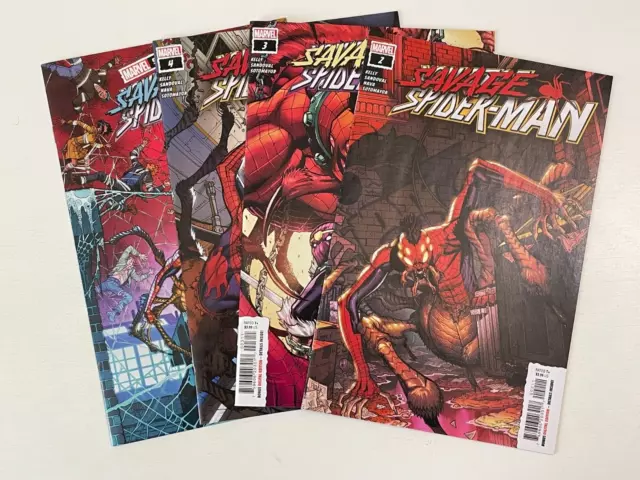 Marvel Comics SAVAGE SPIDER-MAN 4 BOOK LOT # 2 3 4 5 VF/NM 2022