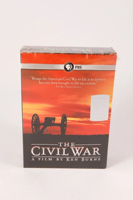 THE CIVIL WAR Ken Burns 6-Disc DVD Set New Factory Sealed Commemorative Edition THE CIVIL WAR Ken Burns 6-Disc DVD Set New Factory Sealed Commemorative Edition