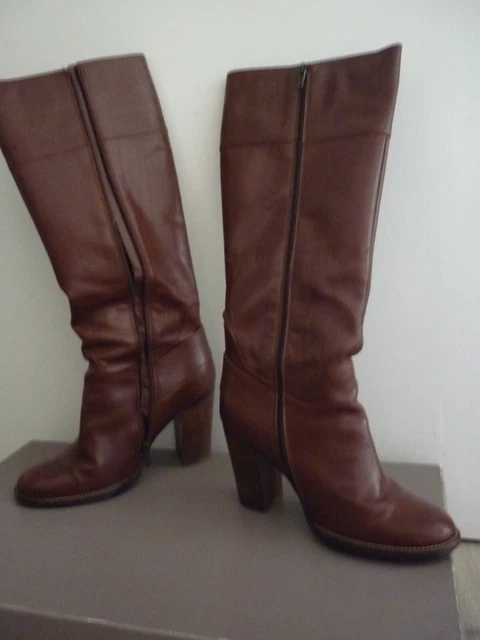 Bottes marron femme san marina deals