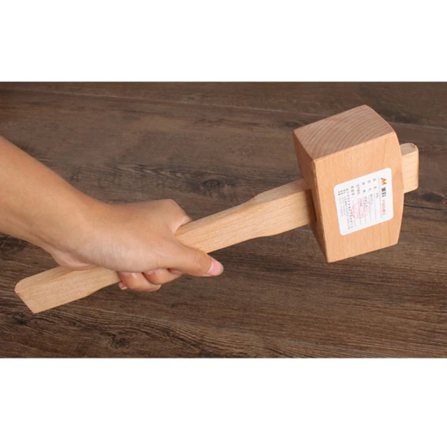 10 "charpentier Bois En Bois Maillet Marteau Poignée Outil de Travail Du Bois