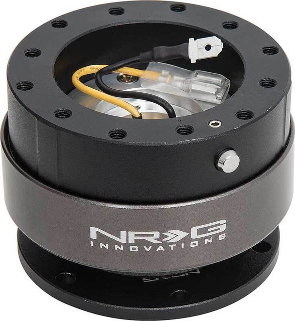 Black with Titanium Ring 6 Bolt Generation 2.0 Quick Release System