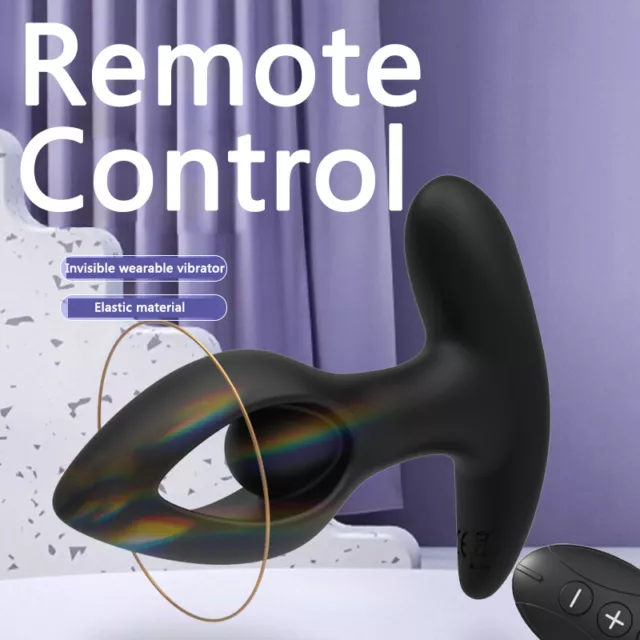 Beginner Prostate Massage Anals-Vibrator-SM-Butt-Plug-Dildo-Toy Men Women Remote