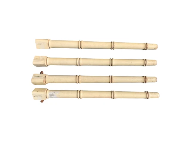 Set 4 Faux Bamboo Legs for Dining Table Desk Project Replacement Thomasville Set 4 Faux Bamboo Legs for Dining Table Desk Project Replacement Thomasville