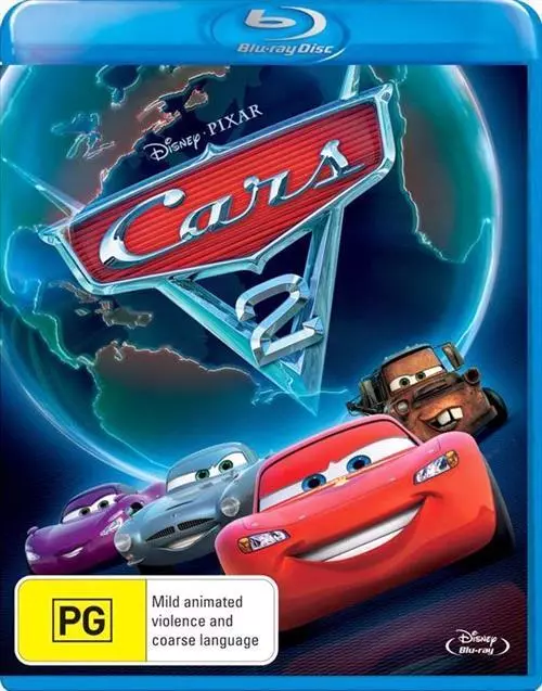 Cars 2 Disney Pixar Blu Ray 2011 Brand New Genuine Shop Sealed Region B