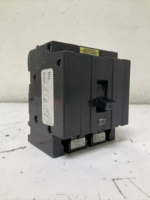 New *Chipped* Square D EHB34060 60 Amp, 3 Pole, 480 Volt Breaker