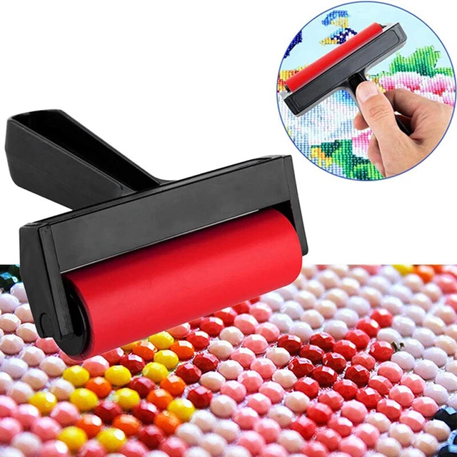 RUBBER ROLLER BRUSH DIY Diamond Painting Brushing Craft Art Drawing