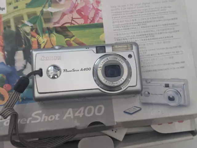 Canon Powershot A400   3.2 megapixel Digital Camera - working in box