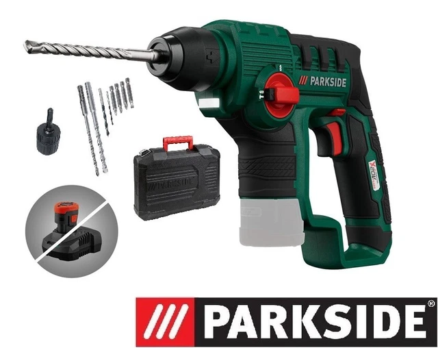 PARKSIDE PABH20 Li C3 – Marteau Perforateur SDS Plus Sans Fil 20V – Boîte Abîmée
