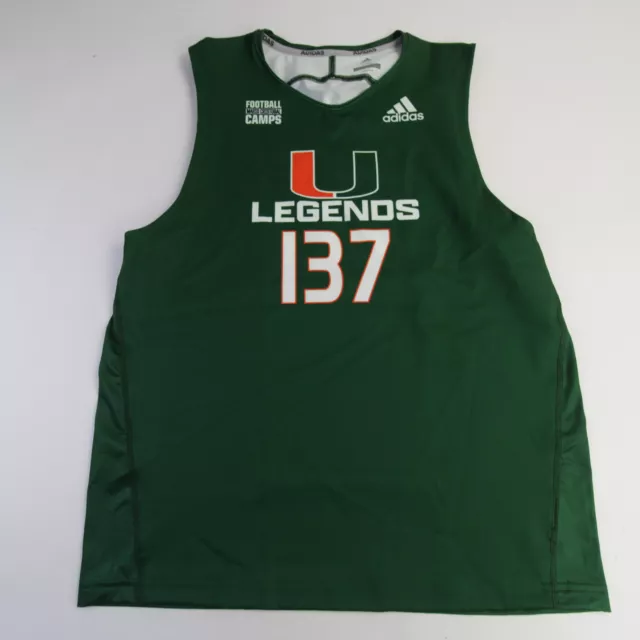 Miami Hurricanes adidas Practice Jersey - Football Men's Green New