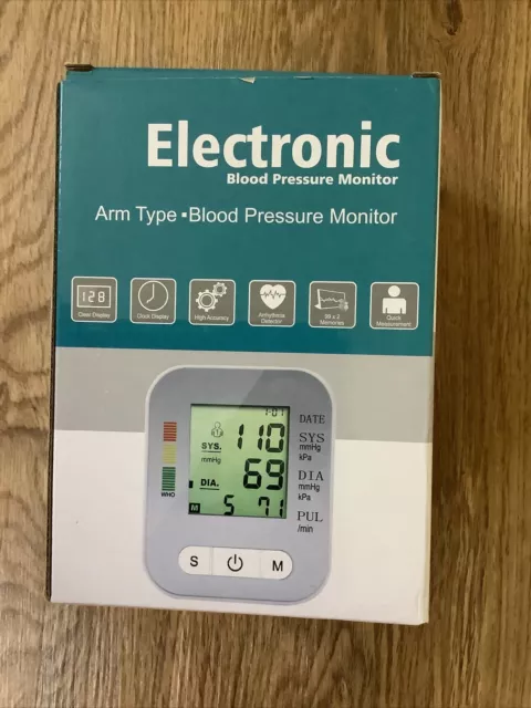 Electronic blood pressure monitor