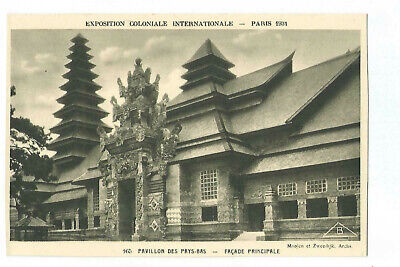 Paris  Exposition Coloniale 1931  Pavillon Des Pays Bas
