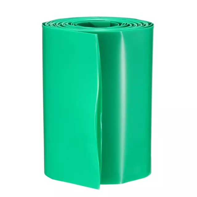 PVC Tubo termoretraibile 65mm Wrap batteria AA pellicola restringibile 2M verde