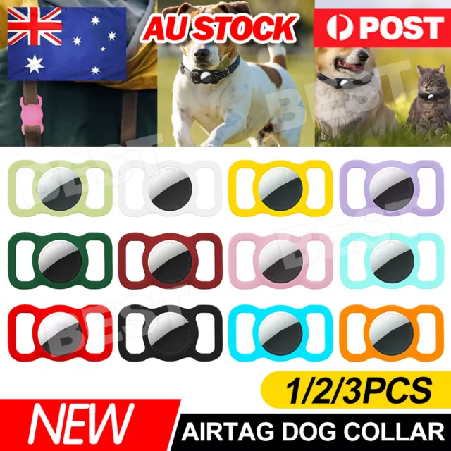 Airtag Dog Cat Collar Holder Case For Apple Air Day - Protective On