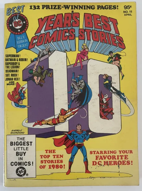 Best of DC Blue Ribbon Special #11 Year's Best Comic Stories VG/FN or Better