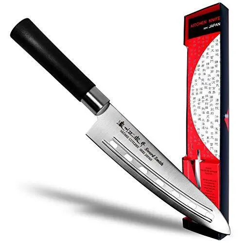 Seki Japan Masamune Japanese Rib Chef Kitchen Knife Stainless Steel Wa Gyuto Kni