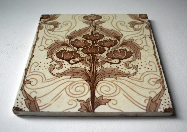 Classic Mintons Transfer Printed Tile c.1898 2
