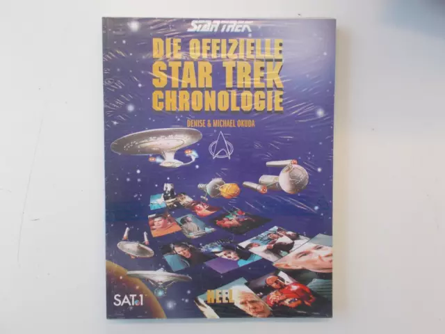 Die offizielle Star Trek Chronologie - D. u. Micael Okuda - HEEL Taschenbuch OVP