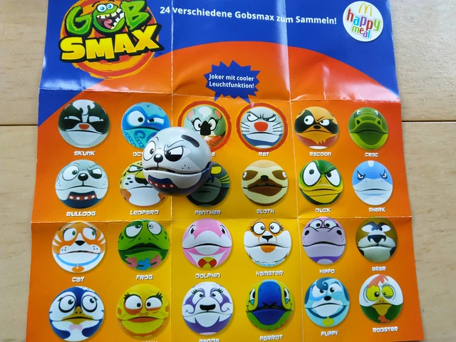 Gobsmax  Spielzeug Happy Meal McDonalds "Bulldog" Rhombus