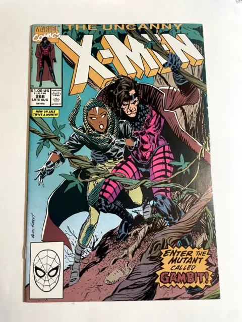 UNCANNY X-MEN, (The) #266 ✩ Vol 1 ✩ 1st Full App GAMBIT ✩ Key Marvel Comic ✩ NM-