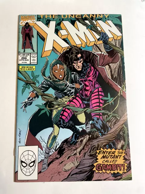 UNCANNY X-MEN, (The) #266 ✩ Vol 1 ✩ 1st Full App GAMBIT ✩ Key Marvel Comic ✩ NM-